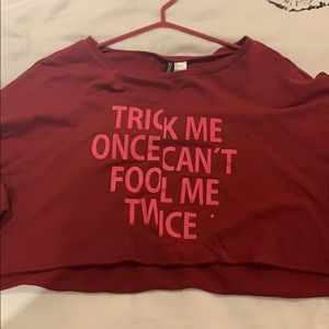 H&M crop top